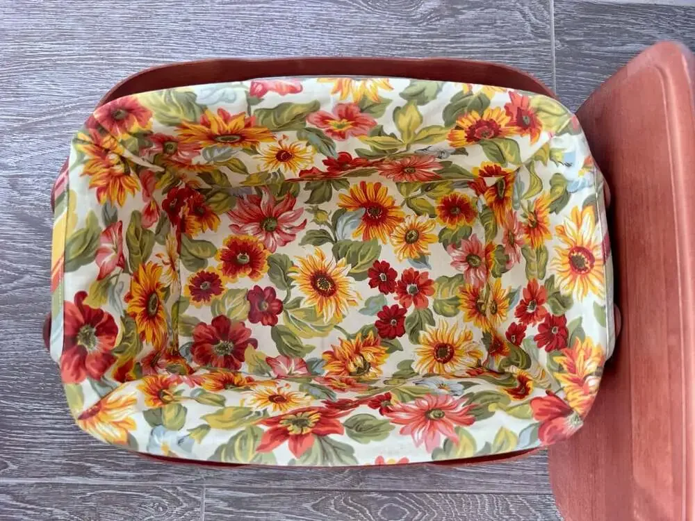 Longaberger handwoven lunchbox